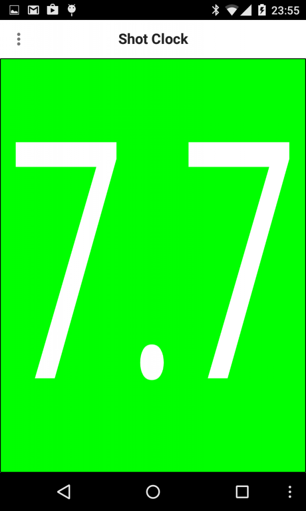 Basketball Shot Clock App Android, iOS, Windows & Mac