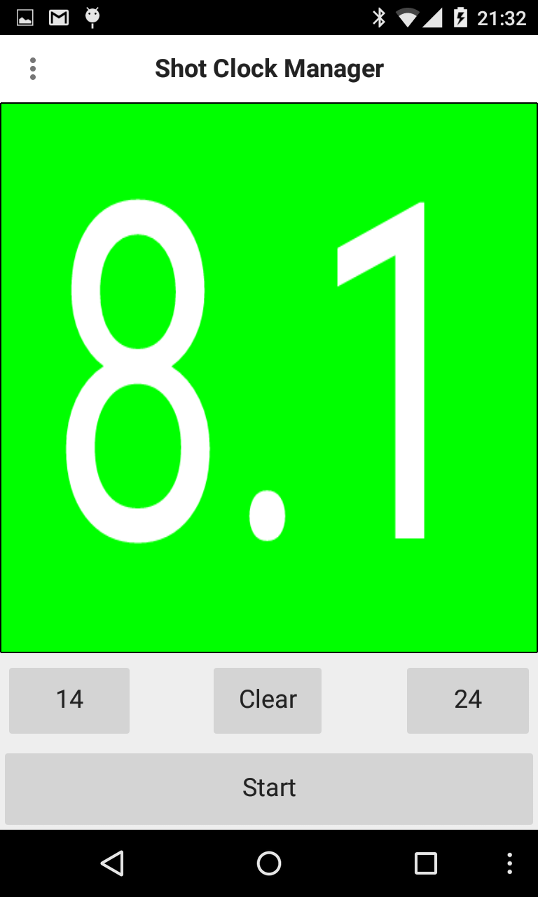 Basketball Shot Clock App Android, iOS, Windows & Mac