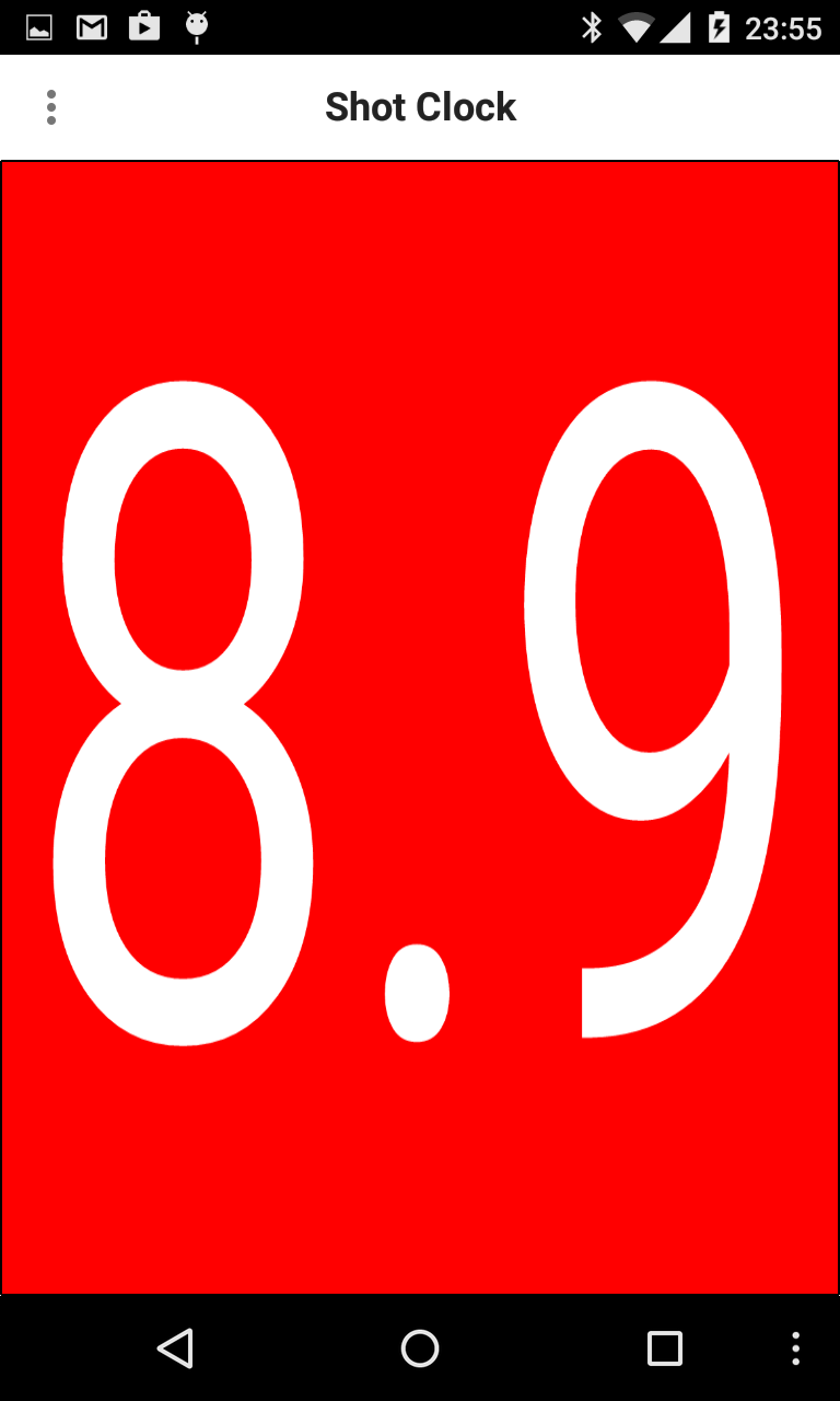 Basketball Shot Clock App Android, iOS, Windows & Mac